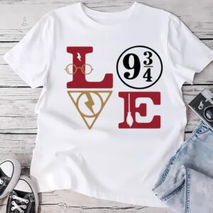 Valentines Womens Shirts Wizard Love Harry Potter Valentine T Shirt 1