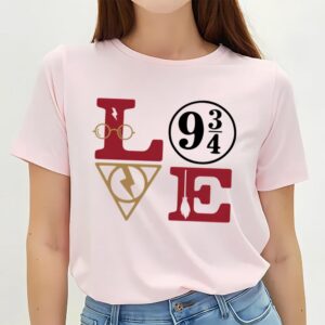 Valentines Womens Shirts Wizard Love Harry Potter Valentine T Shirt 2