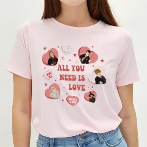 Valentines Womens Shirts Wizarding Characters Harry Potter Valentine Love Shirt 2