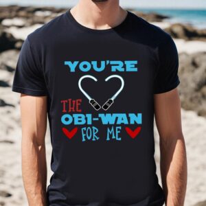 Valentines Womens Shirts You Are The Obi Wan For Me Heart T shirt Disney Star Wars Valentine Shirt 1