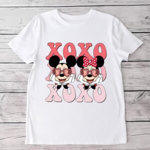 Valentines Womens Shirts, xoxo Disney…