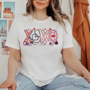 Valentines Womens Shirts, xoxo Nurse…