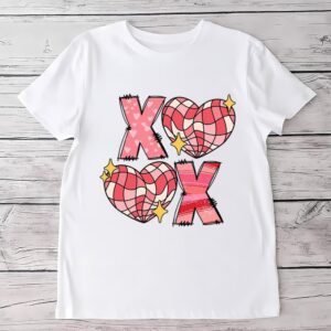 Valentines Womens Shirts xoxo Pink Heart Valentine Shirt 1