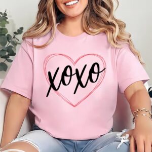 Valentines Womens Shirts xoxo Valentines Day Shirts For Woman 2