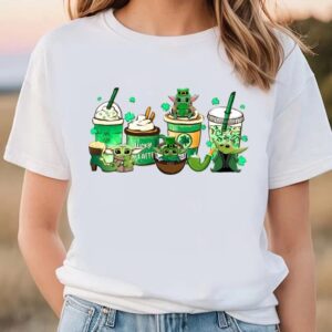 Baby Yoda Coffee T-Shirt, Yoda…