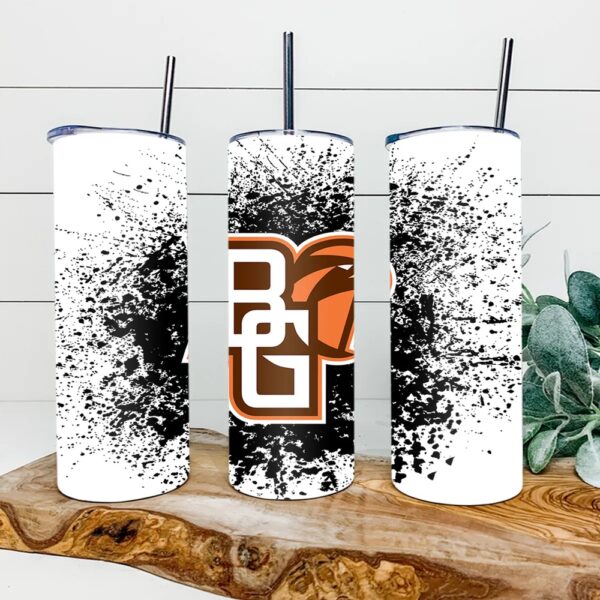 Bowling Green Falcons Football Skinny Tumbler Collegiate Elegance Sips