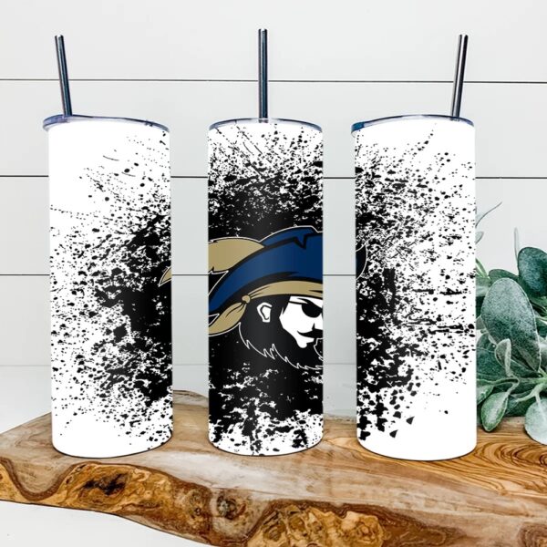 Charleston Southern Buccaneers Skinny Tumbler Collegiate Elegance Sips