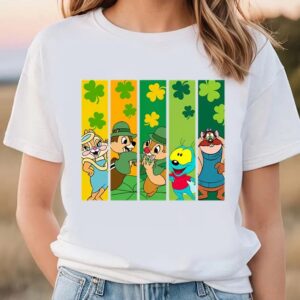 Chip And Dale St Patricks Day Funny T-Shirt, Disneyland Unisex T-Shirt