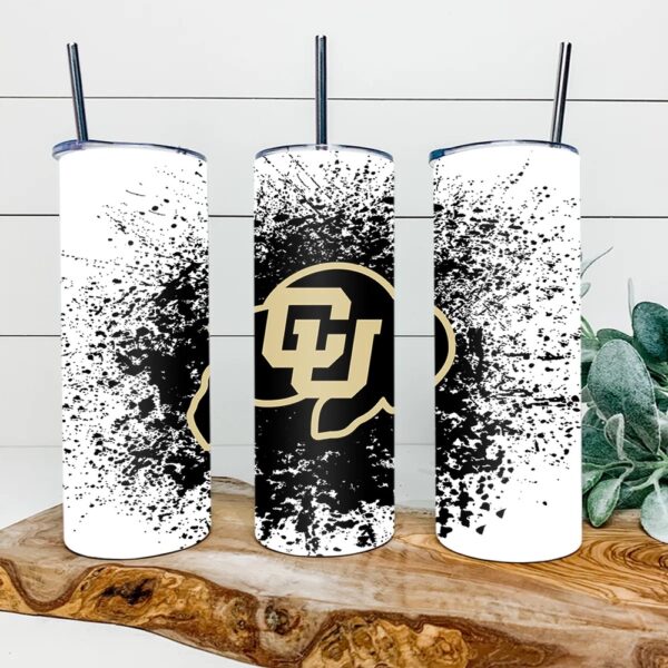 Colorado Buffaloes Skinny Tumbler Collegiate Elegance Sips