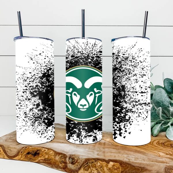 Colorado State Rams Skinny Tumbler Collegiate Elegance Sips