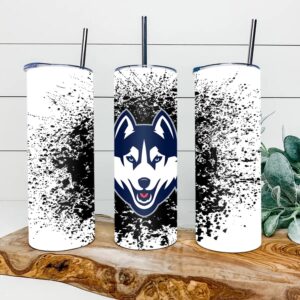 Connecticut Huskies Football Skinny Tumbler…