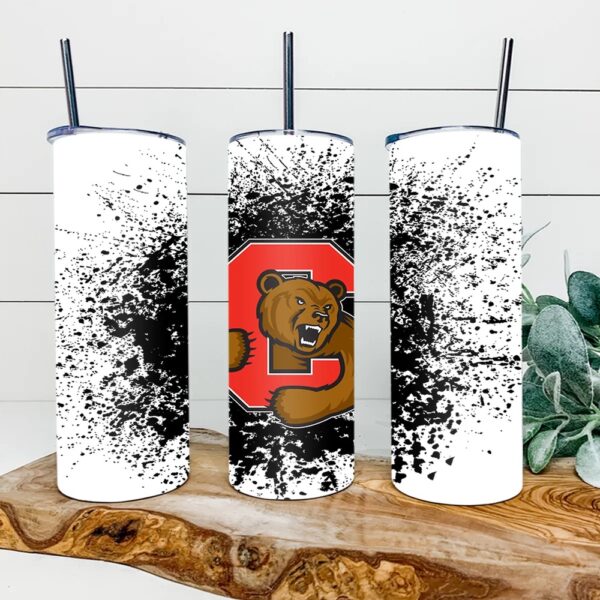 Cornell Big Red Skinny Tumbler Collegiate Elegance Sips