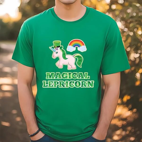 Cute Magical Lepricorn For St Patrick’s Day T-Shirt