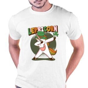 Dabbing Lepricorn Unicorn Leprechaun T-Shirt