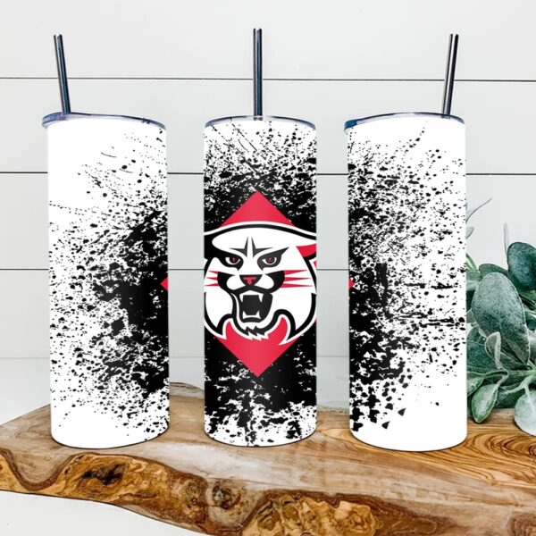 Davidson Wildcats Skinny Tumbler Collegiate Elegance Sips