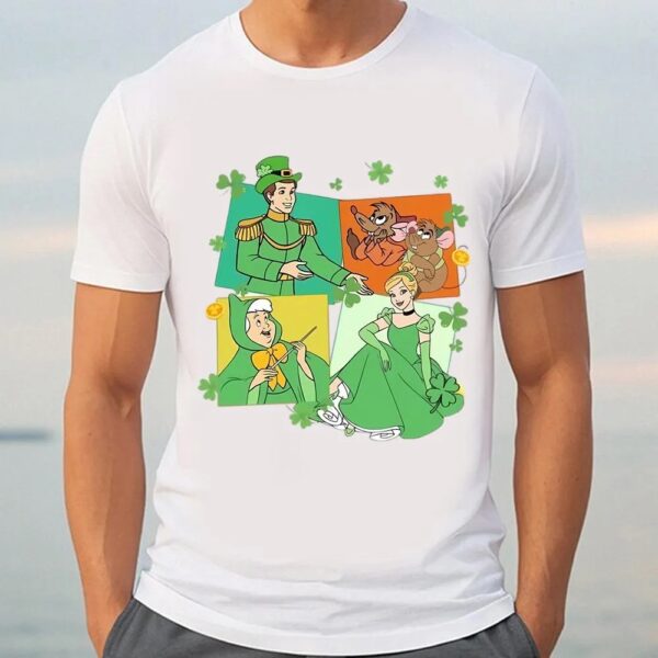 Disney Cinderella Princess St Patrick’s Day T-Shirt