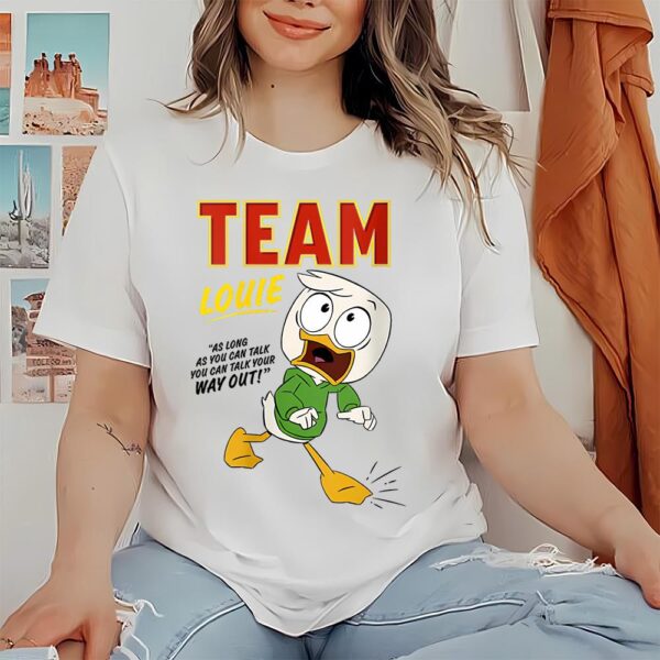 Disney DuckTales Team Louie You Can Talk Your Way Out T-Shirt