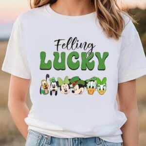 Disney Felling Lucky Shamrock Mickey…