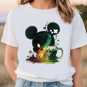 Disney Mickey St Patricks T-T-Shirts