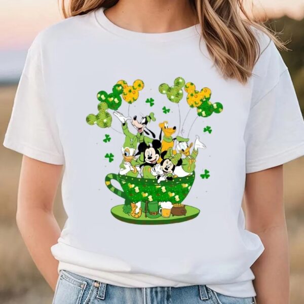 Disney Mouse And Friends St Patricks Day, Disney Mickey T-Shirt