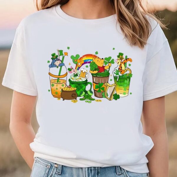 Disney Pooh And Friends St Patricks Day T-Shirt