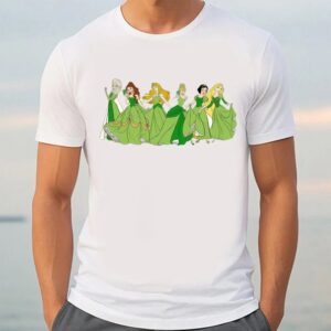 Disney Princess Happy St Patricks Day T Shirt 1