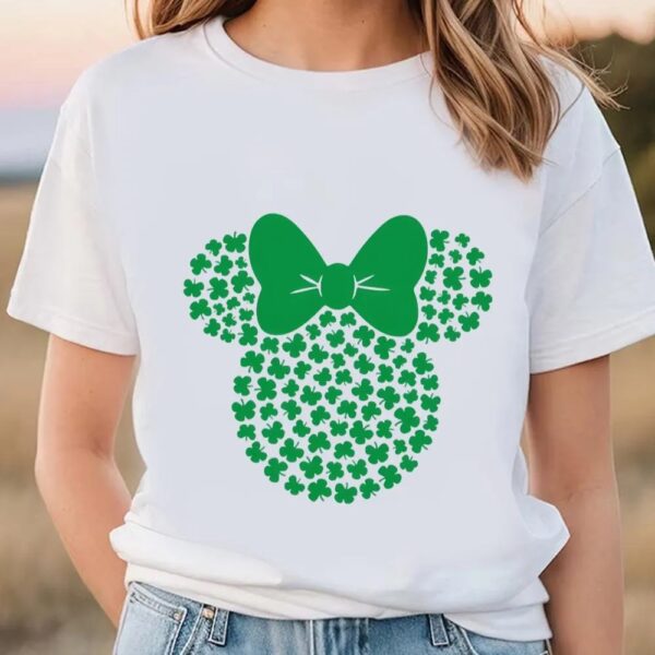 Disney St Patricks Day T-Shirt, St Patricks Day Minnie T-Shirt