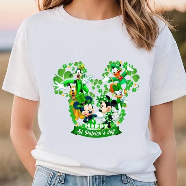 Disney St. Patrick’s Day T-Shirts, Minnie And Mikey Lucky St. Patrick’s Day T-Shirts