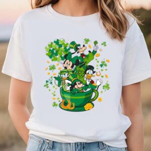 Disney St Patricks Day T-T-Shirt,…