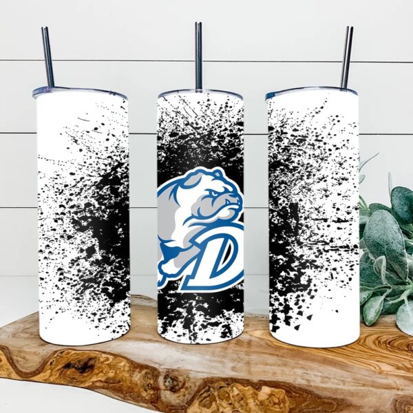 Drake Bulldogs Skinny Tumbler Collegiate Elegance Sips