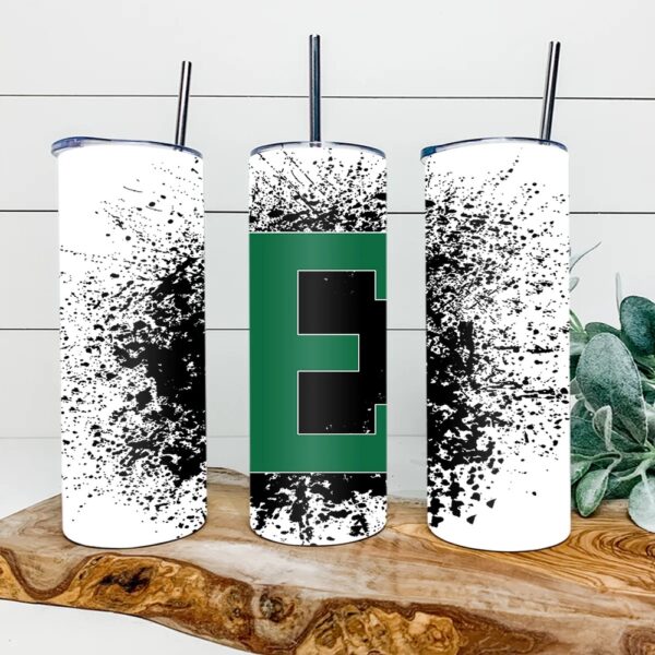 Eastern Michigan Eagles Football Skinny Tumbler Collegiate Elegance Sips