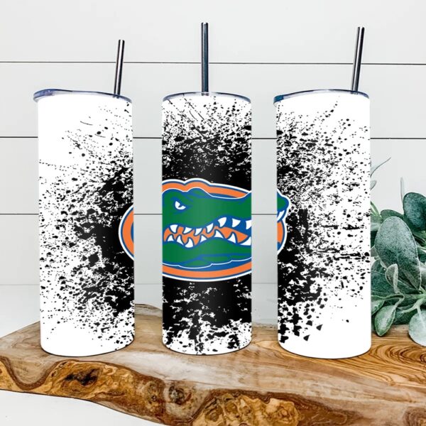 Florida Gators Football Skinny Tumbler Collegiate Elegance Sips