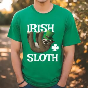 Funny St Patricks Day Sloth…