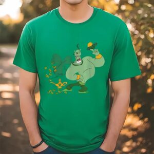 Genie Aladdin With Shamrock T-Shirt,…