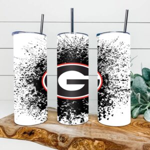 Georgia Bulldogs Football Skinny Tumbler…