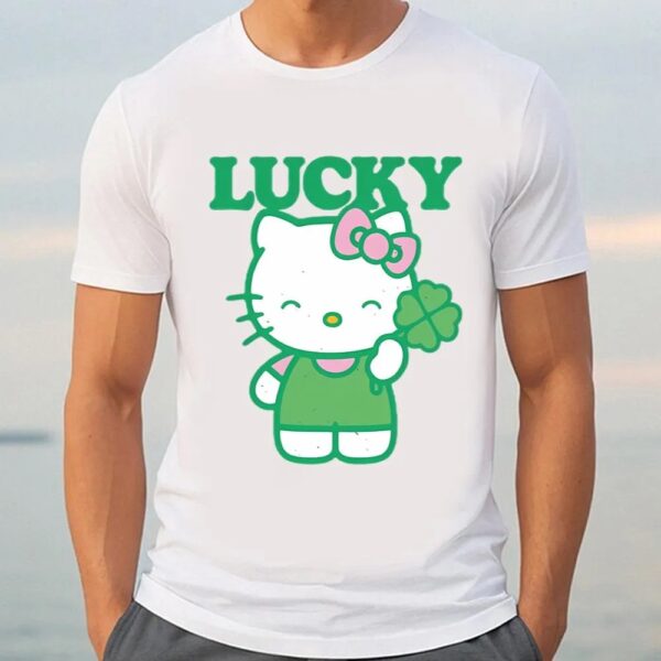 Hello Kitty Green Saint St. Patricks Lucky T-Shirt