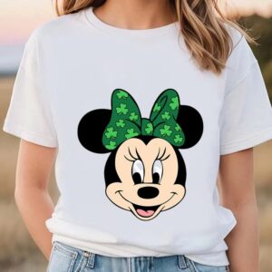 Irish Minnie Mouse Baseball T-Shirt,…