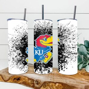 Kansas Jayhawks Football Skinny Tumbler…