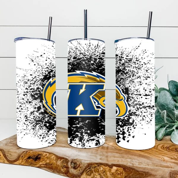 Kent State Golden Flashes Football Skinny Tumbler Collegiate Elegance Sips