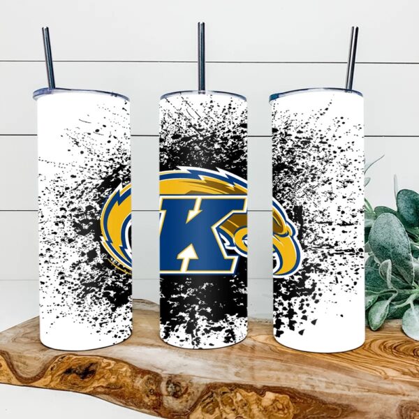 Kent State Golden Flashes Skinny Tumbler Collegiate Elegance Sips