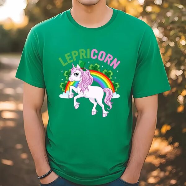 Lepricorn Funny St Patrick’s Day T-Shirt