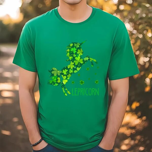 Lepricorn Leprechaun Unicorn T-Shirt