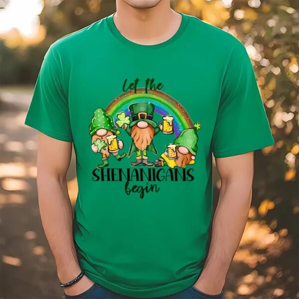 Let The Shenanigans Begin Gnomes T-Shirt