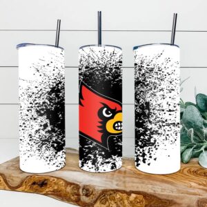 Louisville Cardinals Football Skinny Tumbler…