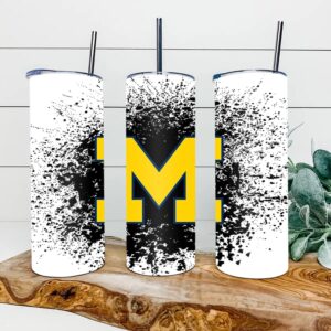 Michigan Wolverines Football Skinny Tumbler…