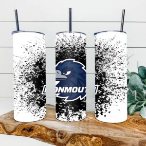 Monmouth Hawks Skinny Tumbler Collegiate…