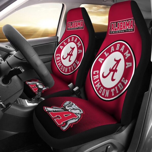 NCAA Alabama Crimson Tide Car Seat Covers Collegiate Pride on Wheels