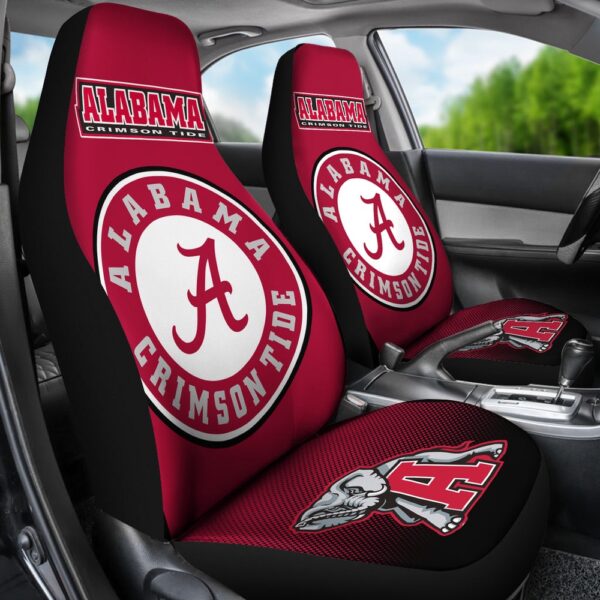 NCAA Alabama Crimson Tide Car Seat Covers Collegiate Pride on Wheels