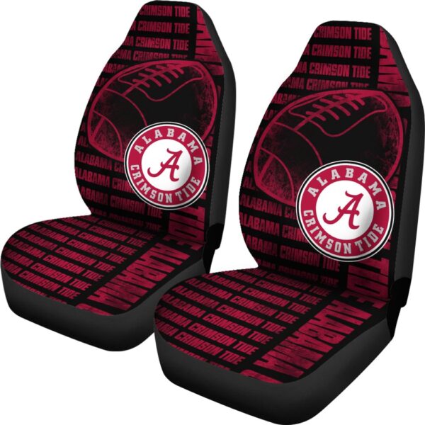 NCAA Alabama Crimson Tide Car Seat Covers Sporty Decor for Your Drive