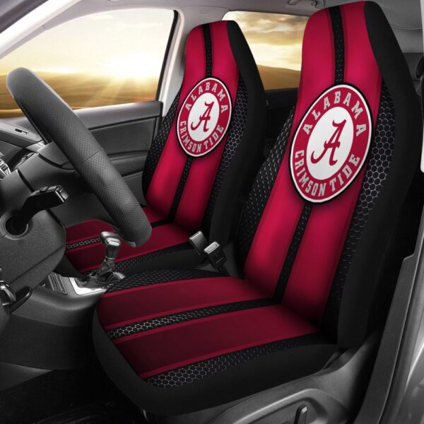 NCAA Alabama Crimson Tide Car Seat Covers Team Spirit Auto Essentials